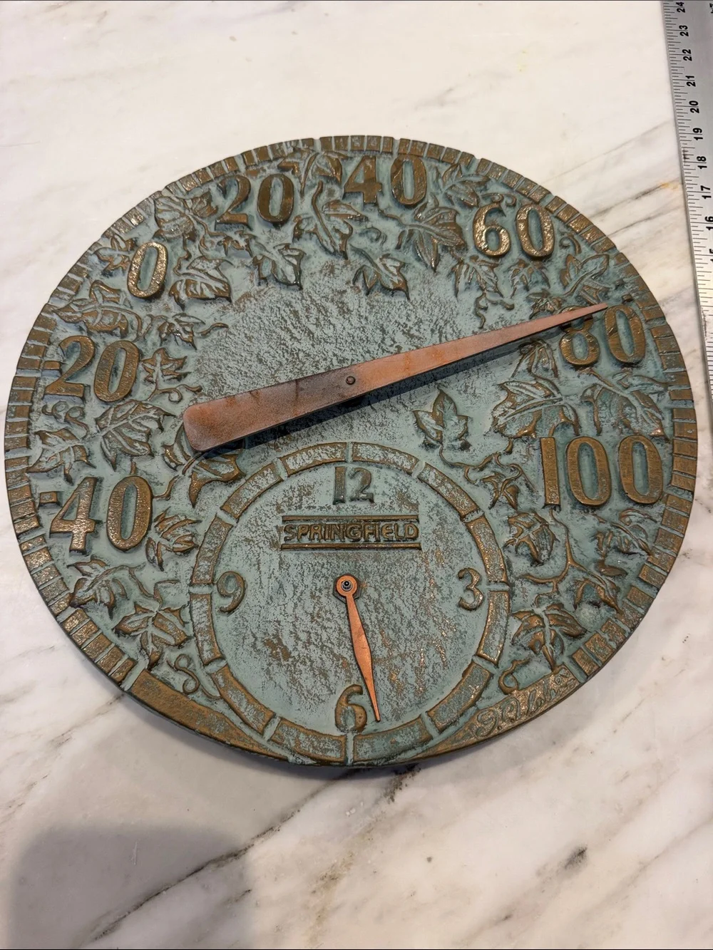 Springfield outdoor thermometer